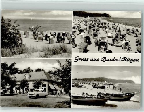 Baabe Strand Ruderboote