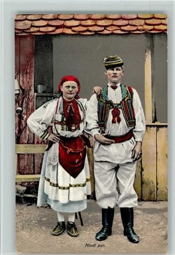 Photochromie Prague 1054 - Mladi par - gute erhaltung