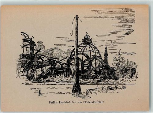 10115 W1000 Schöneberg - Hochbahnhof am Nollendorfplatz Zeichnung