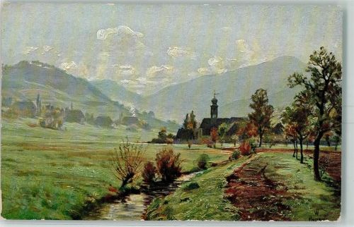 Serie IV Nr. 2 Dorf im Schwarzwald AK