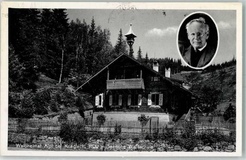 Krieglach 1959 Waldheimat Alpl bei Krieglach Waldschule AK
