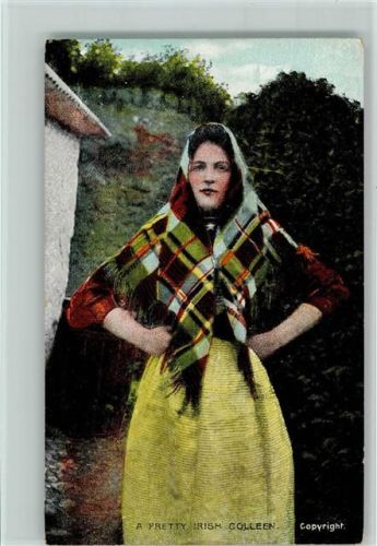 A Pretty Irish Colleen - AK