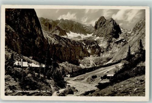 Höllentalangerhütte 1934