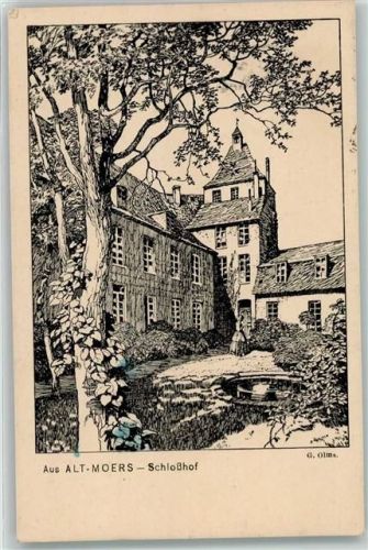 Moers Schlosshof Serie II Nr.3