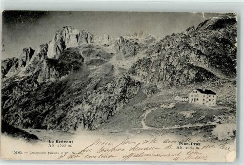 Chamonix-Mont-Blanc 1910 Le Brevent Planpraz