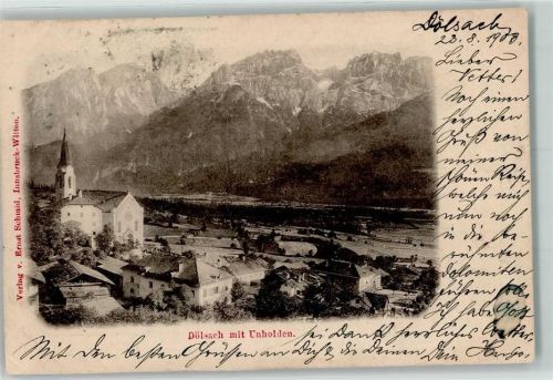 9991 Dölsach 1903 Gebrauchsspuren Kirche