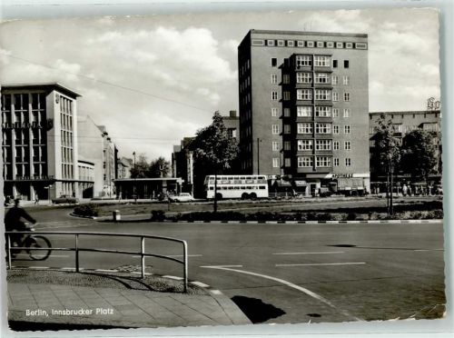 10115 W1000 Schöneberg - Innsbrucker Platz Hochhaus Doppeldeckerbus
