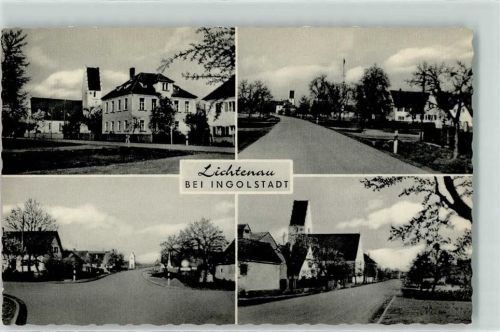 Lichtenau Dorfstraßen Kirche