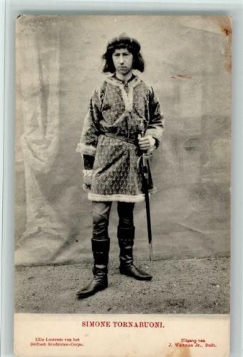 XIIe Lustrum - 1908 - Simone Tornabuoni AK