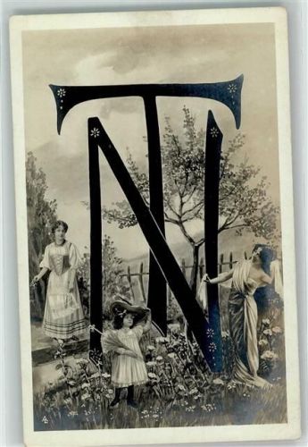 1900 Verlag AL Serie Jugendstil AK
