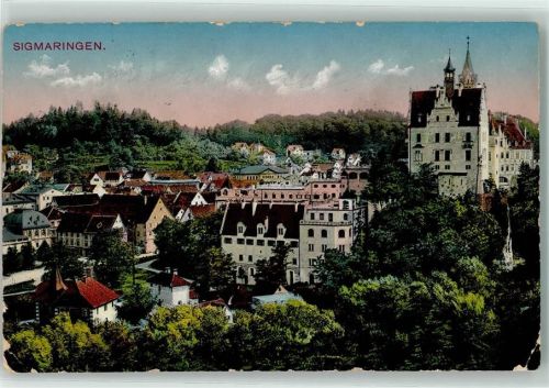 Sigmaringen 1913 Schloss