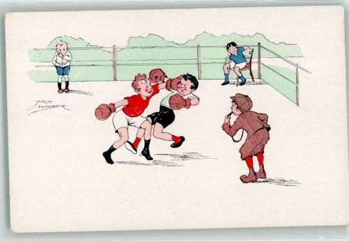 Verlag PFB Serie 2116-1 sign. Jack Number Humor AK