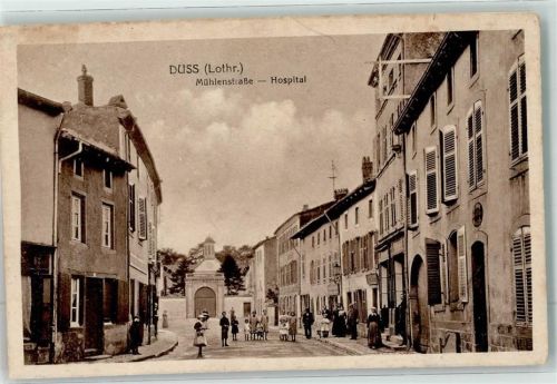 Dieuze 1917 Mühlenstraße Hospital
