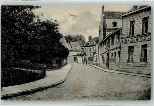 60400 Noyon 1916 - Gasthaus Hotel