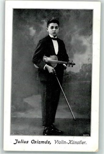 Julius Csizmas Violin Künstler Geiger