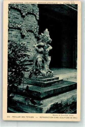 Paris Exposition Coloniale Internationale Pavillon des Pays-Bas