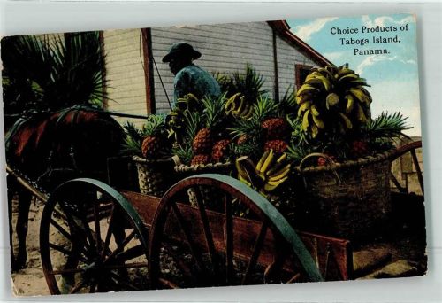 Panama City - Choice Products of Taboga island