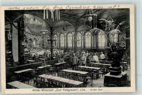 Lille 1916 Militärgasthaus zum Feldgrauen