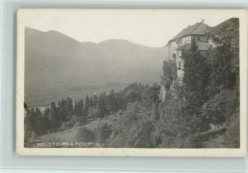 Rosenbach 1926 Hollenburg u. Rosental AK