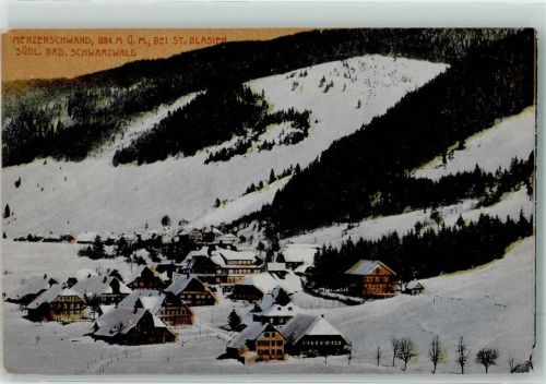 Menzenschwand Winter