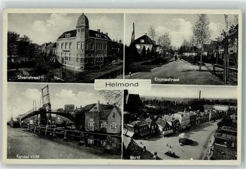 Helmond Steenstraat Emmastraat Markt Kanal