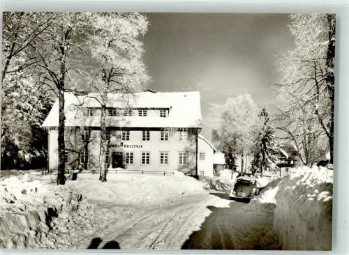 Breitnau Gasthaus Pension zum Löwen VW Käfer Foto Metz