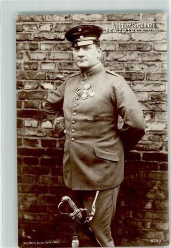 Walther Kirchhoff Ritter des Eisernes Kreuzes Verlag Herm. Leiser 8790 Opernsänger Foto AK
