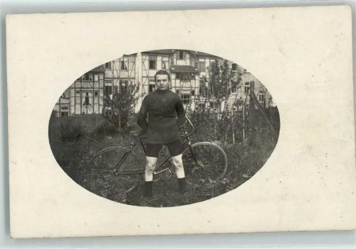 Mühlhausen 1914 Rennrad Sportler