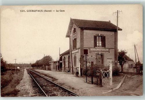 Courgivaux Bahnhof