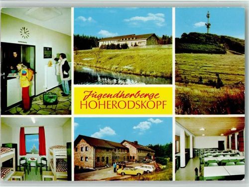 Hoherodskopf Jugendherberge Hoherodskopf Innenansicht Funkmast