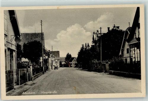 77743 W7607 Altenheim , Baden - Hauptstraße