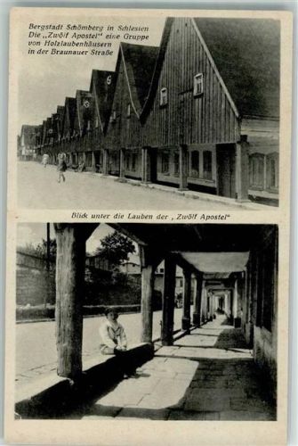 Schömberg i. Schl die Lauben der Zwölf apostel
