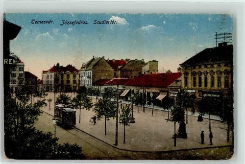 Temesvar Josefvaros Scudierter Straßenbahn