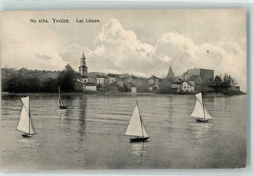 Yvoire 1912 Lac Lemann