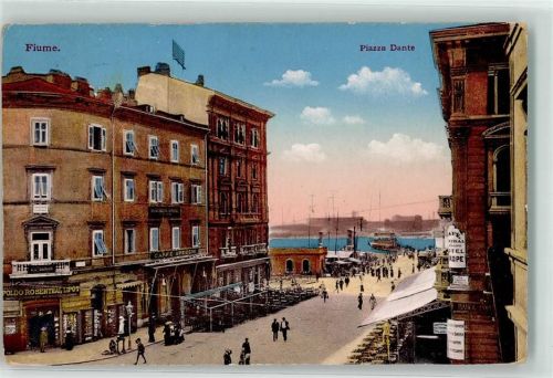 Rijeka 1916 Piazza Dante