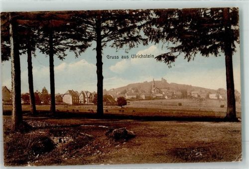 Ulrichstein mit Ev. Kirche und Burgruine Schloßberg