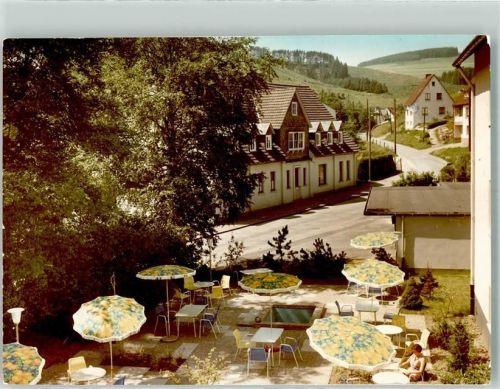 Bad Berleburg Hotel Westfalen Hof Ort handschriftlich