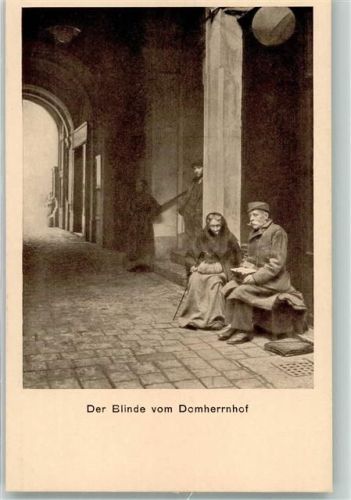 Wien Domherrenhof Bettler