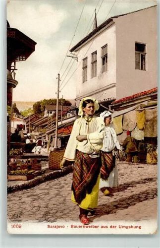 Sarajevo Tracht Marktszene