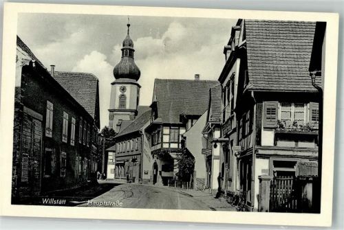 Willstätt Hauptstrasse Kirche