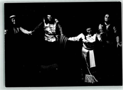 Autogramm - Helga Wagner , Nora Jungwirth in Nabucco 1972 Oper Linz