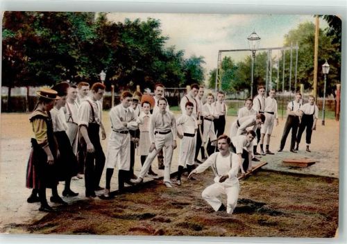 Weitsprung Turnen 1910