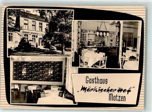 Motzen Gasthaus Märkischer Hof