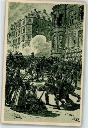 Dresden Barrikade Frauengasse 100 Jahre Revolution