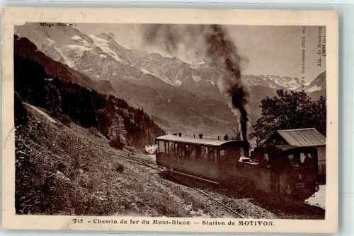 74400 Chamonix-Mont-Blanc - Chemin de fer du Mont Blanc Station de Motivon