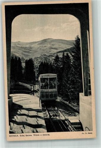 Krynica-Zdrój Foto AK Bergbahn