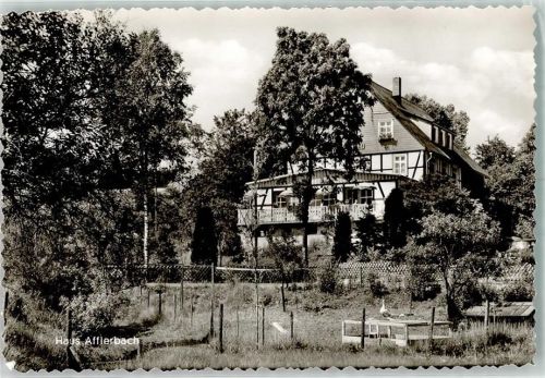 57339 W5927 Zinse Foto AK Gasthaus Pension Afflerbach