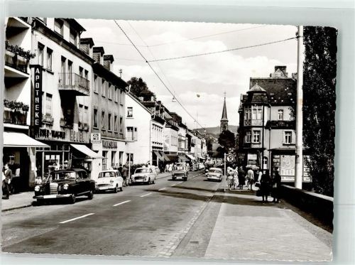 St. Wendel Bahnhofstraße Apotheke Mercedes Opel Oldtimer