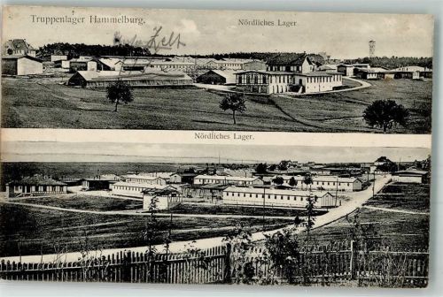 Hammelburg 1911 Kaserne Truppenübungslager