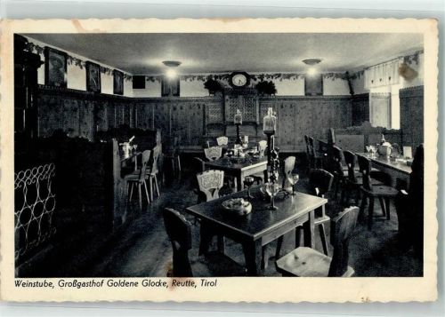 Reutte Gasthaus Goldene Glocke Weinstube